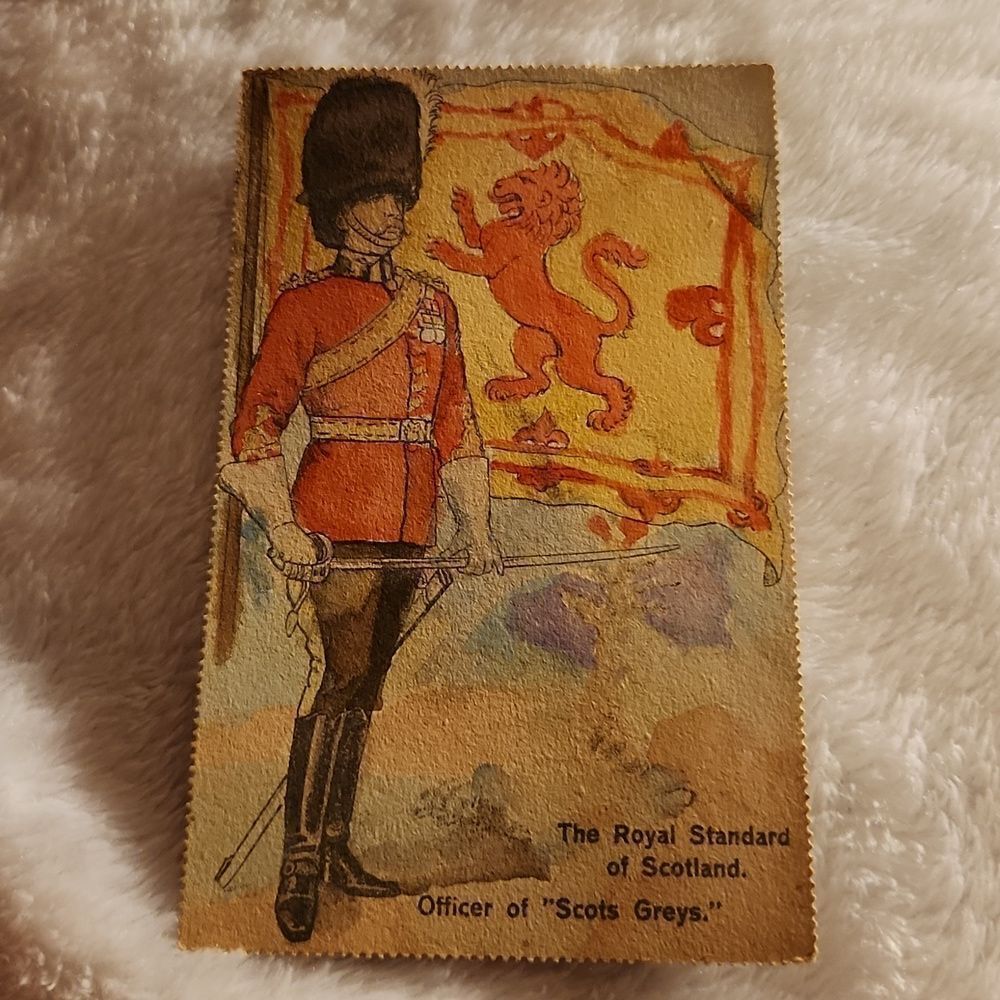 Tuck's Post Card Royal Standard of Scotland Vintage Postcard